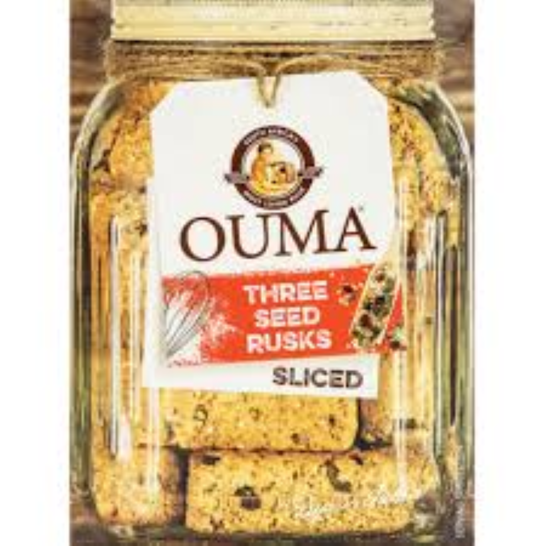 OUMA THREE SEED RUSKS 450G